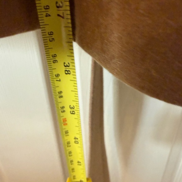 J. Crew Nello Gori Tan/Camel Pea Coat Trench Size 8 - Picture 6 of 12